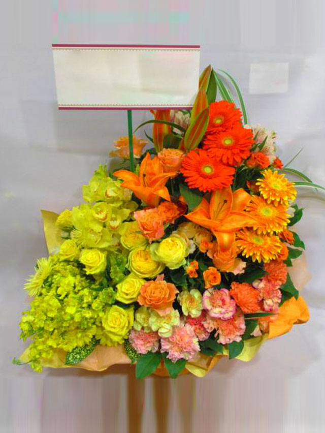 誕生日 プレゼント お祝い オープン 画像報告 花助が厳選した花屋のお祝いアレンジメント花 フラワーギフト 花 開店祝い あす楽対応 選べる花色は25色 円 名札またはカード付き 全国手渡し配送無料