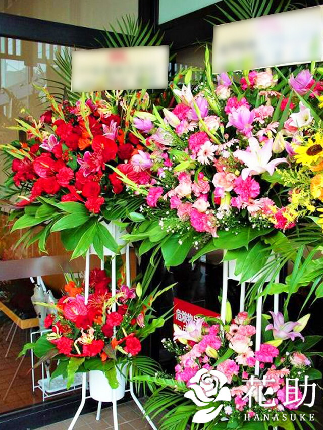超美品の まとめ買いでポイント2倍 開店祝い 花助が厳選した花屋のお祝いフラワースタンド花2段 2基セット 円 開業祝い 開院祝い 全国手渡し配送無料 画像報告 設置 回収無料 名札無料 花 フラスタ クリスマス Fucoa Cl