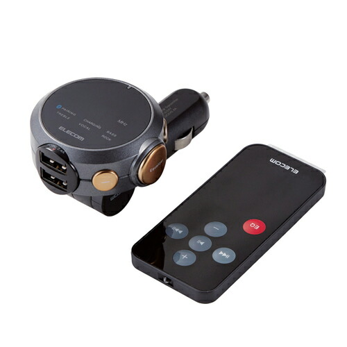 エレコム Fmトランスミッター Bluetooth Usb2界面倖せ 2 4a おまかせ載積 重低音部モダリティーマッチイコライザー付 リモコン付 141チャンネル ネグロ Lat Fmbtb05rbk Osolemio Glasgow Com