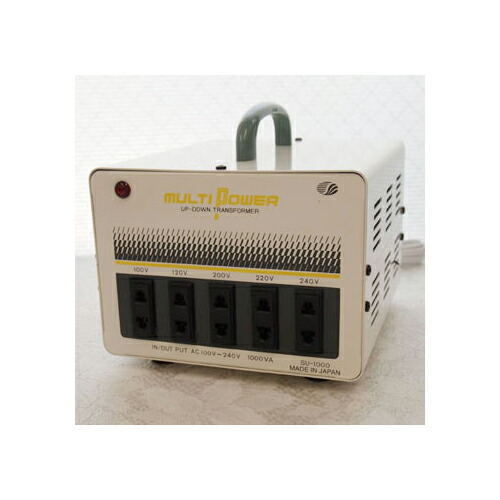 スワロー電機 受注生み出すことの利得納期約2週100～240V相応う マルチ変圧器 100W SU-1000 電動工具本体-その他-花・ガーデン・DIY