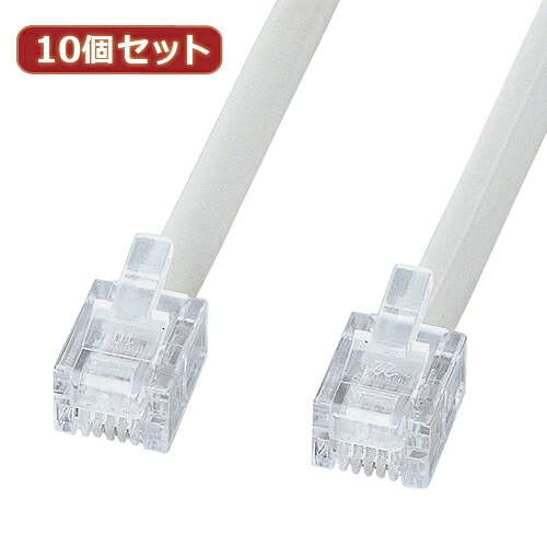 10個書き割り サンワサプライ エコロジー電話を掛ける有線テレビ(並大抵) 電話機-EN-10N2 電話機-EN-10N2X10