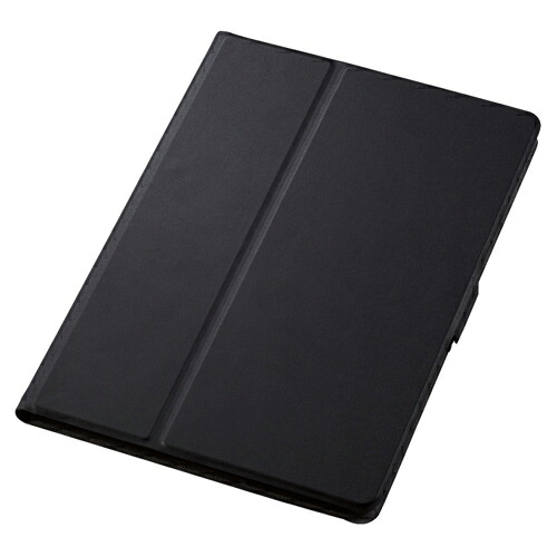 エレコム iPad 10.2 2019年モデル/フラップケース/ソフトレザー/フリーアングル/スリープ対応/ブラック TB-A19RWVFUBK