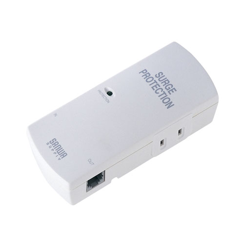 【5個セット】 サンワサプライ 高性能雷ガードタップ 2P 2個口 TAP-SP310TELX5