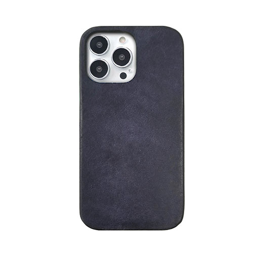 abbi SIGNATURE MARGOTイタリアンレザーバックカバー for iPhone 14 Pro 米国海軍 うしろ側取りまかなう型 ABS24067i14PNV