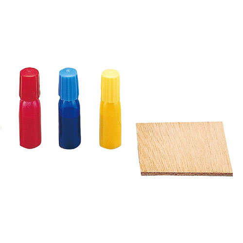 【3色組×20セット】 ARTEC 和紙染め絵具(ベニヤ付) ATC38070X20