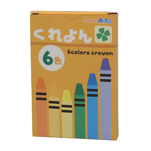 【6色×30セット】 ARTEC クレヨン ATC72595X30