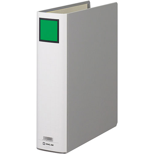 【5個セット】 KING JIM キングジム キングファイルG A4S グレー KJ-976NX5