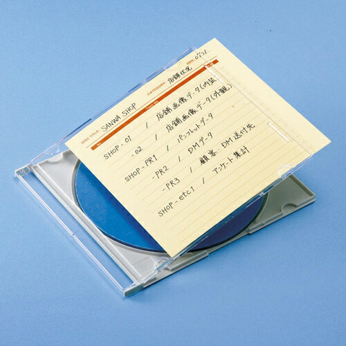 【10個セット】 サンワサプライ 手書き用インデックスカード(イエロー) JP-IND6YX10