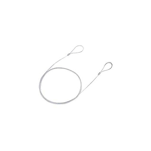 【10個セット】 サンワサプライ eセキュリティ ワイヤー 長さ1.5m 直径1.0mm SLE-6WX10