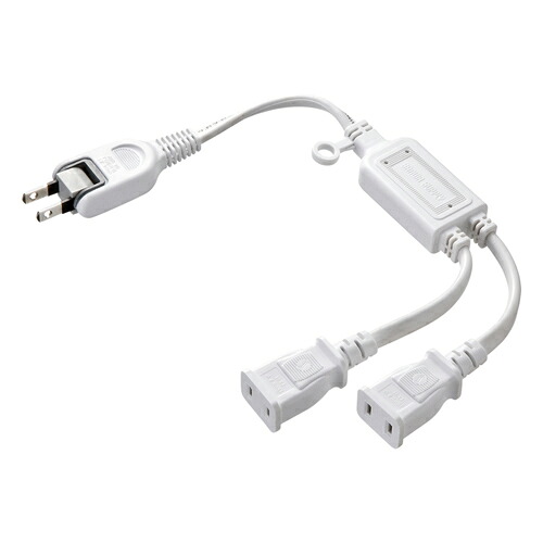【5個セット】 サンワサプライ ACアダプタ専用電源延長コード TAP-EX2WNX5