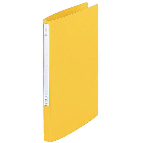 【10個セット】 LIHIT LAB. Avanti スーパーパンチレスファイル A4S 5黄 F-347U-5-YEX10