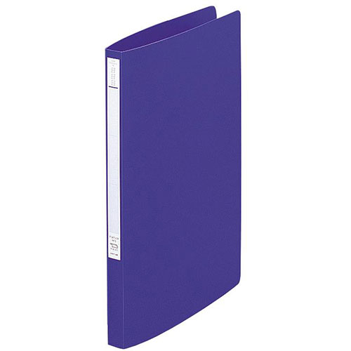【10個セット】 LIHIT LAB. Avanti スーパーパンチレスファイル A4S 青 F-347U-8-BLX10