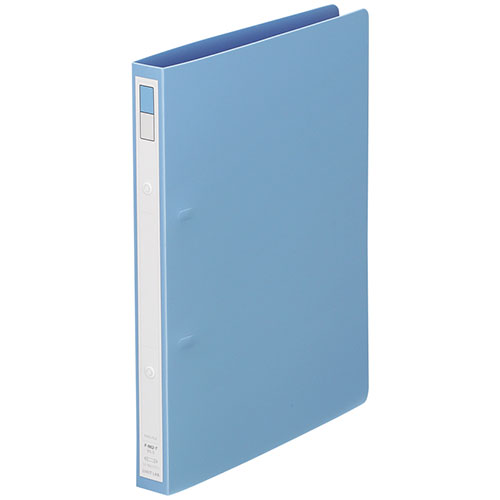 【10個セット】 LIHIT LAB. P.P.リングファイル B5S 2穴 水 F-862-7-LBX10