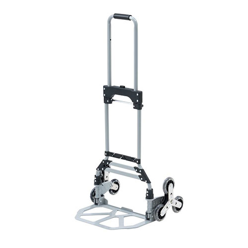 サンワサプライ 折りたたみ持ちはこび(3輪上がり段用手押し車) CART-FA6GY