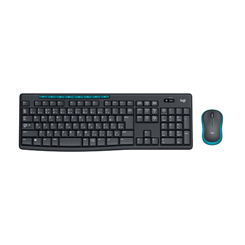 ロジクール logicool ワイヤレスコンボ MK270 グレー MK270G