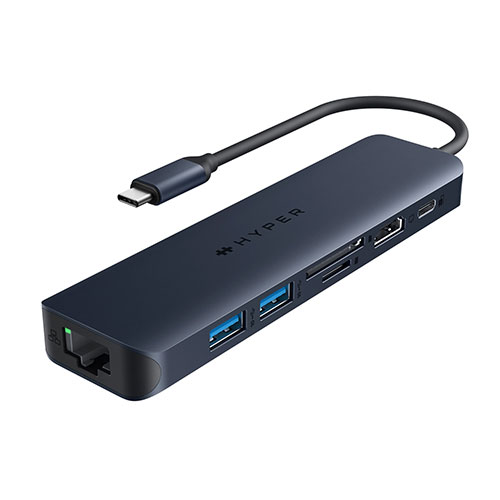 HYPER ハイパー HyperDrive Next 7 Port USB-C ハブ HP-HD4003GL｜ショップハナテック