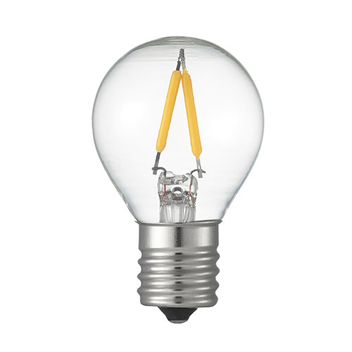 【10個セット】 YAZAWA フィラメントLED 15W S35 ミニランプ形 E17 CL LDA1LG35E17C2X10