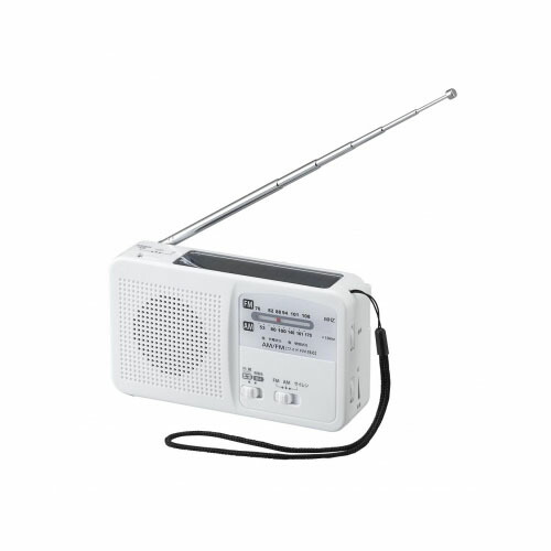 【5個仕掛ける】 YAZAWA 繰り合わせる申し受けるラジオ受信機 ともし火付 白いことBS901WHX5