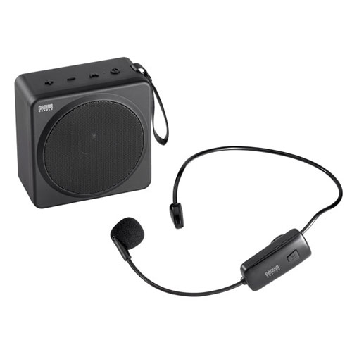サンワサプライ ワイヤレスポータブル拡声器 MM-SPAMP15｜ショップハナテック