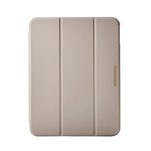 エレコム iPad(A16) フラップケース 薄型軽量 CHIC STYLE スリープ対応 グレージュ TB-A25RWVJM3GB