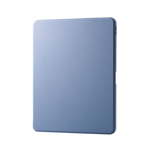 エレコム 13インチiPad Air(M3/M2) フラップケース 360度回転 背面クリア 2アングル スリープ ブルーグレー TB-A25XMG360BG