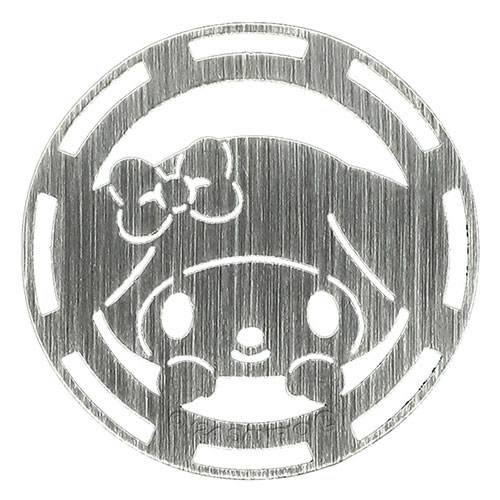 MPT ゴルフマーカー マイメロディ ヘアライン仕上げ サンリオキャラクターとゴルフを楽しもう 日本製 SR-GMCB00MM-430HL