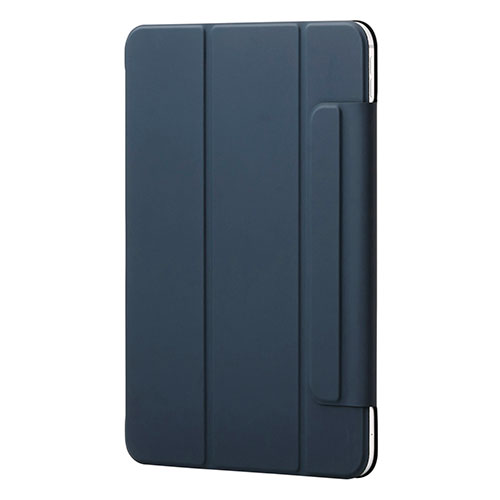 エレコム 11インチiPad Pro(M4) フラップケース 超薄型 マグネット着脱 スリープ対応 ネイビー TB-A25PMWVPF2NV