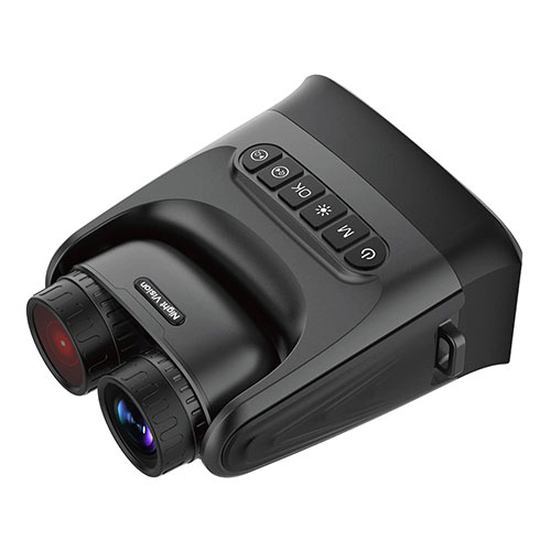 【予約販売4月下旬頃入荷予定】キヨラカ 180°回転式レンズ暗視双眼鏡 暗闇でも録画ができてレンズが180゜回転する15倍ズームの暗視双眼鏡 KL-A180