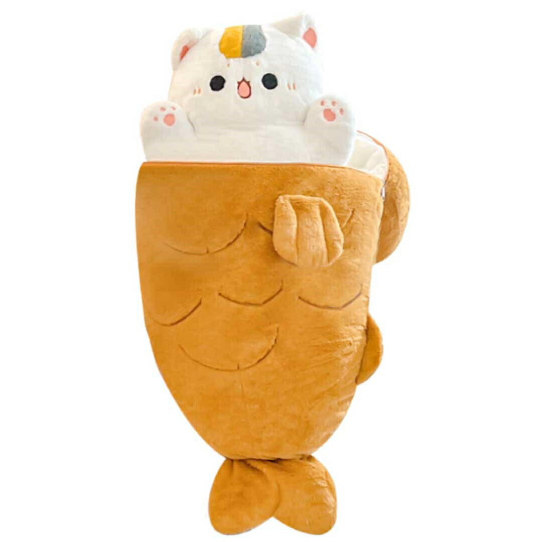 ぬいぐるみ 鯛焼き猫 ねこ たいやき 特大 抱き枕 クッション 動物 スイーツ