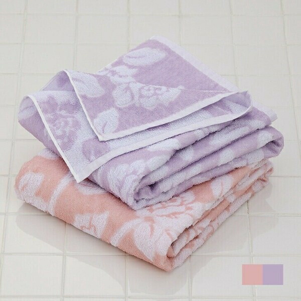 楽天市場】泉州産プリントフェイスタオルローズ 4色組 K-2080-4