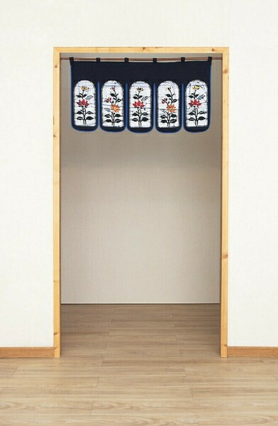 ろうけつ染めのれん 90cm丈