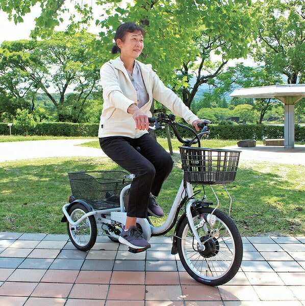 楽天市場】フランスベッド電動アシスト三輪自転車(代引き不可