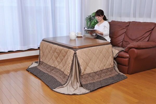 高さ4度合い自然調整できるこたつ用掛布団 80×120用 ※こたつ布団単品（こたつ仕掛けるではございませんのでご忠告の言葉ください。 電気こたつ-こたつ-家電