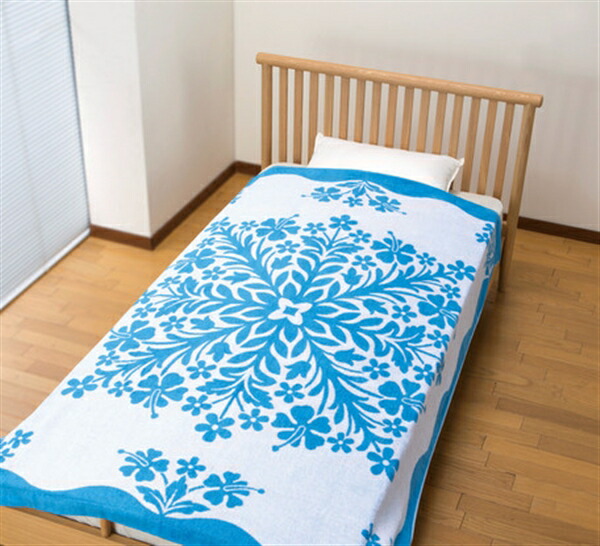 今治産ハワイアン柄タオルケット 2色組ピンク ブルー Dcgroup Com