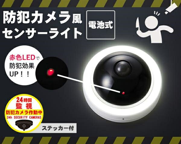楽天市場】DXデルカテック 防犯カメラ付きLEDセンサーライト 1000lm 1