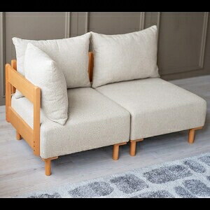 SELF SOFA　セルフ 1Pソファ　Mash　SLFSF001S モスグリーン