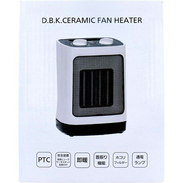 楽天市場】日本ゼネラルアプラィアンス DBK セラミックファンヒーター