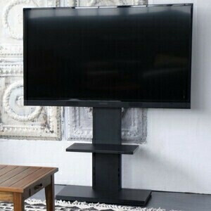壁掛け風テレビ台　ロー　ブラック