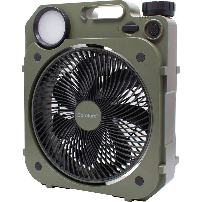 コンフォート 申し受ける式薄型送風扇 エアフォースファン AF8-17G モスグリーン