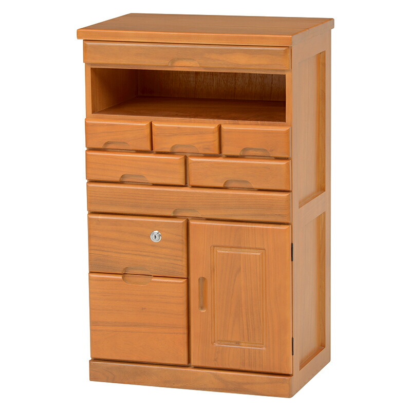 楽天市場】FAX台 MFX-6231NA 【送料無料】（収納家具、チェスト