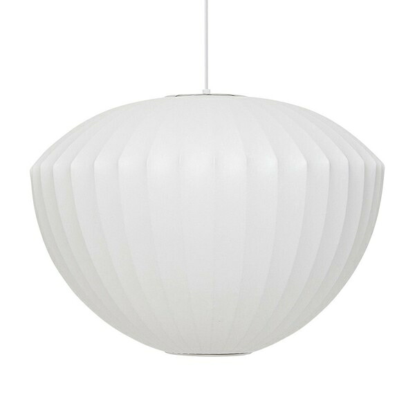 <ジョージ・ネルソン リプロダクト> バブルランプ アップルペンダントランプ AppleLamp ペンダントライト ホワイト|ショップハナテック