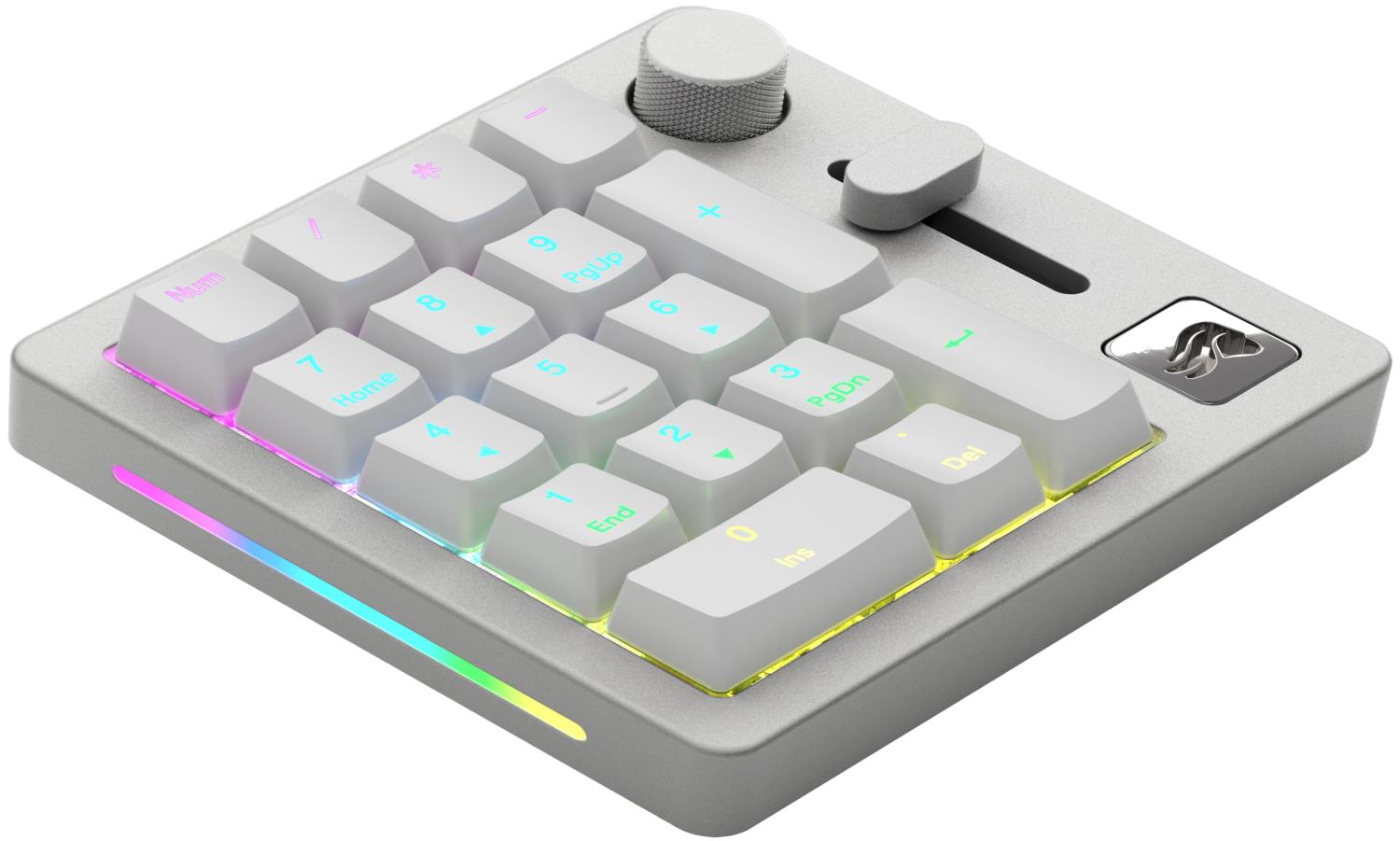 Glorious Numpad 割り増し金 無線電話 マクロ命令パッド, Fox直線的取り替えっこ積み上げる (白いこと)