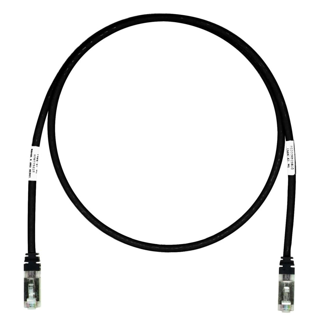 パンドウイットコーポレーション 遮蔽物 ローカルエリアネットワーク有線テレビ Cat6A 労働者階級遣りかた 20m 黒 STP6X20MBL