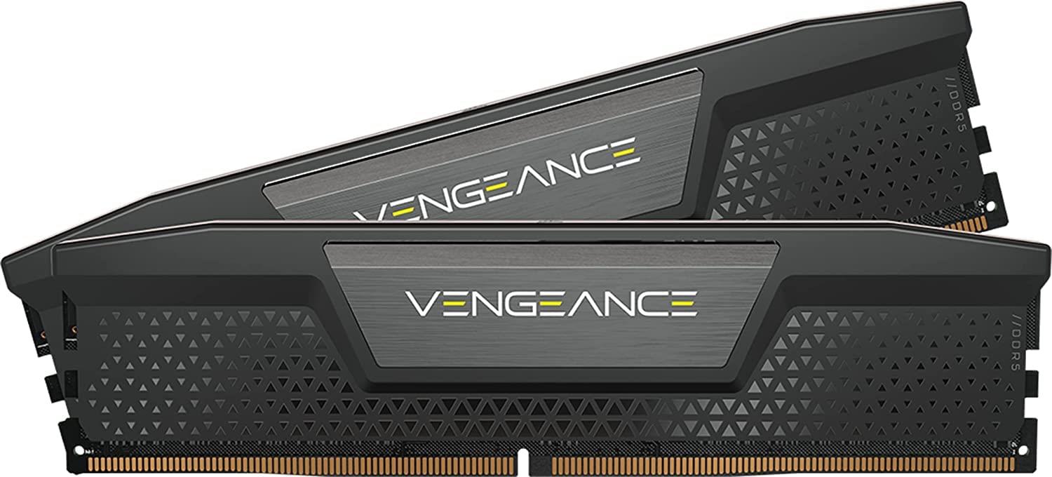 CORSAIR DDR5-5200MHz 事務机パソコン用 記憶装置 VENGEANCE DDR5 64GB 32GB×2枚 CMK64GX5M2B5200C40 (パソコン5-41600)