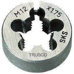 TRUSCO(トラスコ) 丸ダイス 63径 M27×3.0 (SKS) T63D-27X3.0
