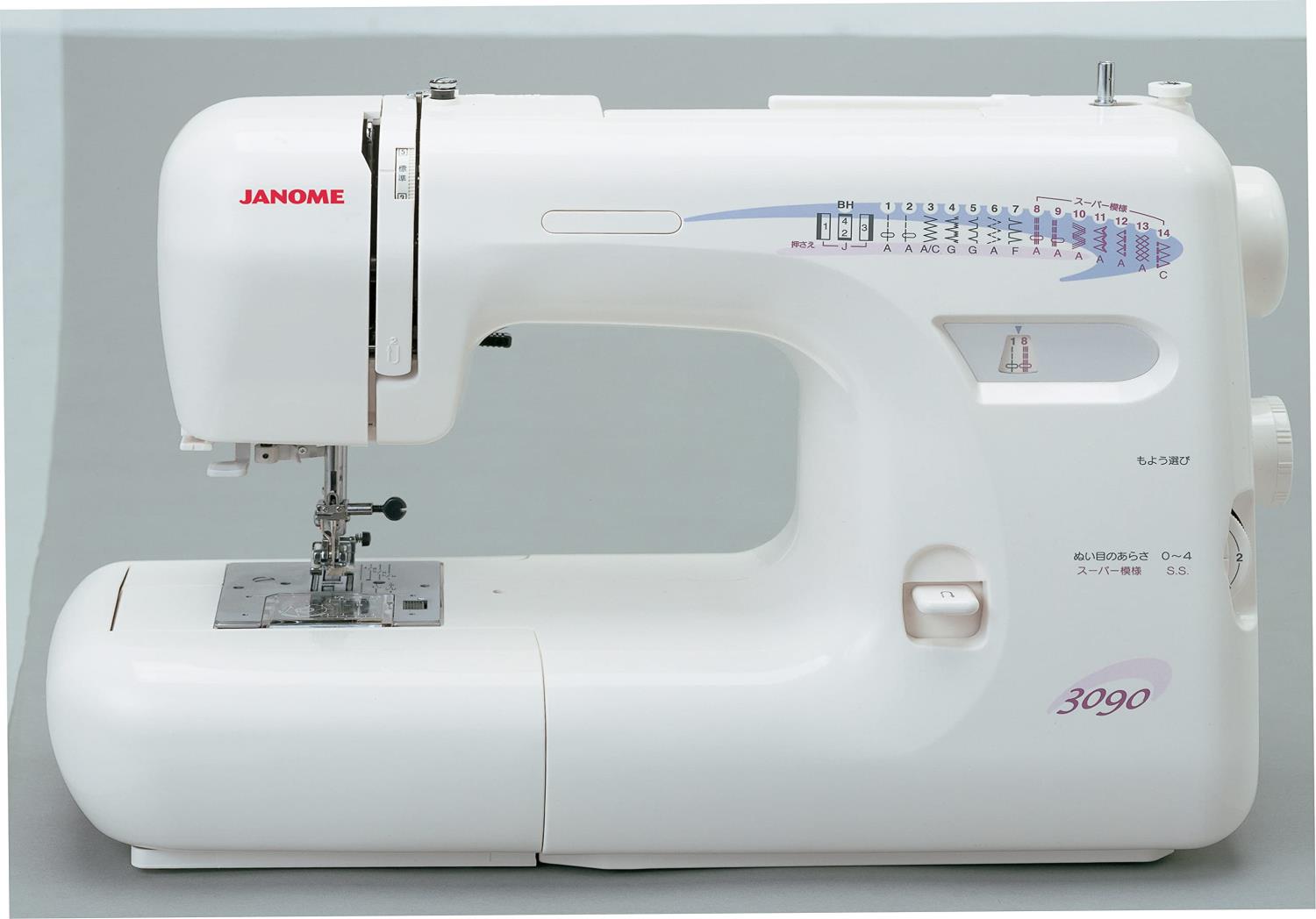 ジャノメミシン（ＪＡＮＯＭＥ） 電動ミシン 【model ・3090】 生活家電-電動ミシン