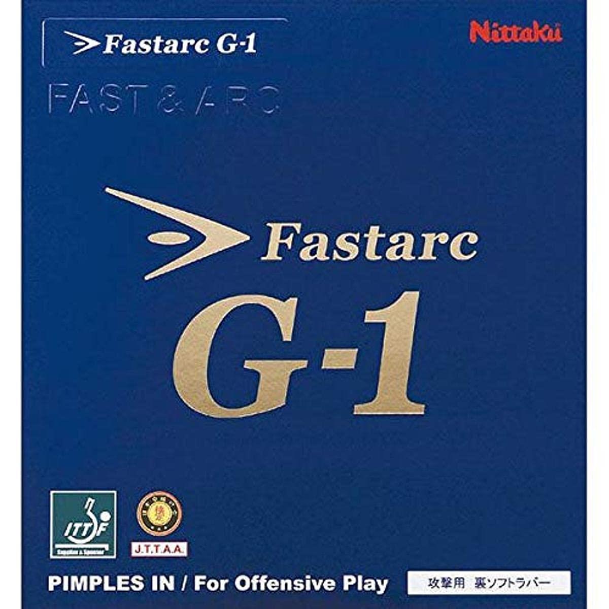 ニッタク(Nittaku) 卓球 ラバー ファスタークG-1 裏ソフト テンション レッド 特厚 NR8702