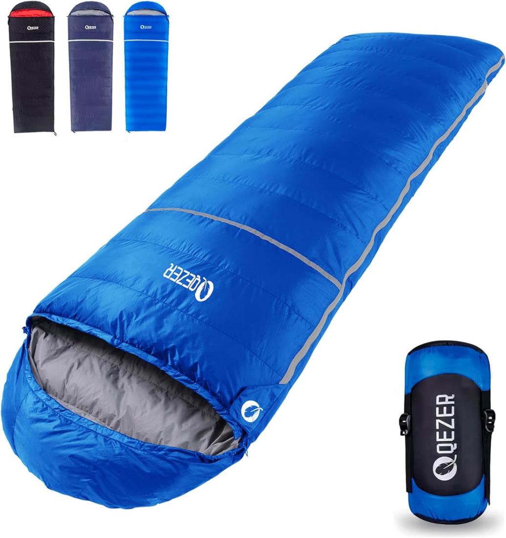 QEZER 寝袋 シュラフ 夏用 封筒型シュラフ 軽量高級ダウン シュラフ 300g〜1200gダウン充填 400T撥水加工 羽毛寝袋 コンパクト 足が出せ 楽天市場】QEZER 寝袋 シュラフ 夏用 封筒型シュラフ 軽量高級ダウン