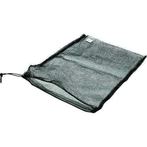TRUSCO(トラスコ) メッシュ袋 小 1枚入 39X55珊 目合4粍 黒 MH-S-1-BK x 100 枚【入れもの売りわたす】