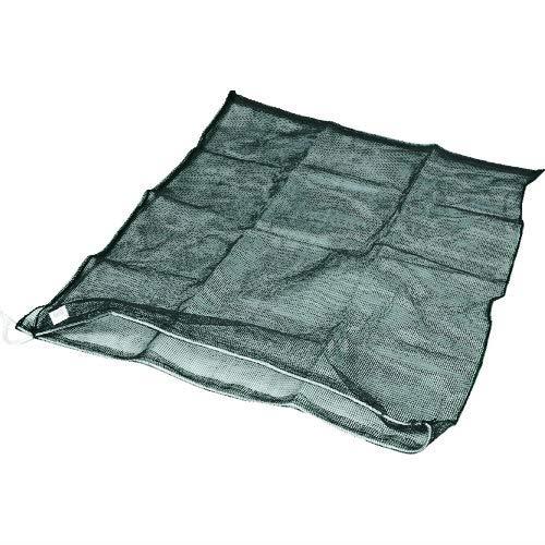TRUSCO(トラスコ) メッシュ袋 大 1枚入 100X100糎 90L 目合4粍 黒 MH-L-1-BK x 50 枚【容れもの売りわたす】